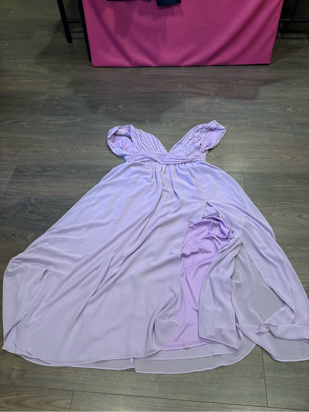 Lulu's Lavender Maxi Dress